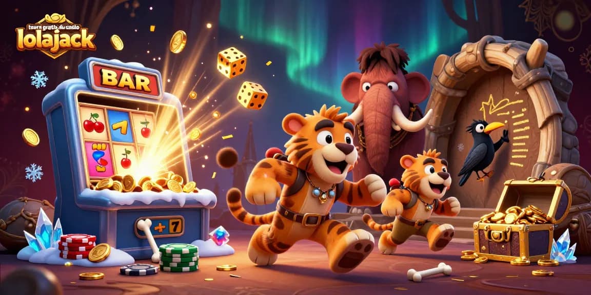 Experience thrilling action with tours gratuits du casino lolajack featuring a vibrant 3D illustration.