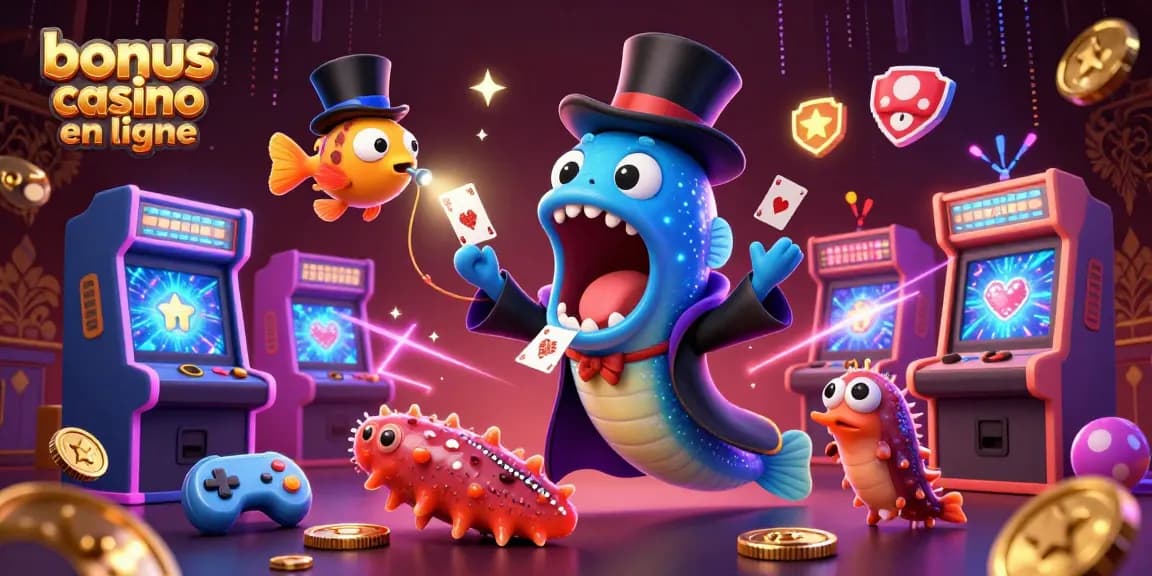 Jouez au bonus casino en ligne avec des créatures marines en magie et des éléments ludiques