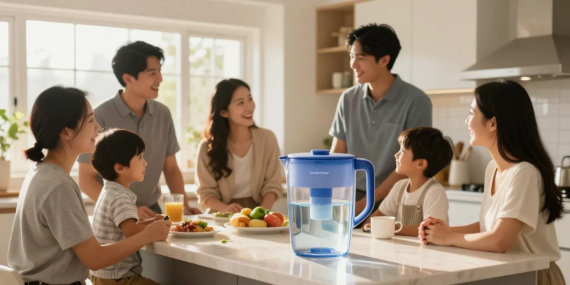 Waterdrop ED06P Electric Water Filter Pitcher showcased by trusted local home services provider.