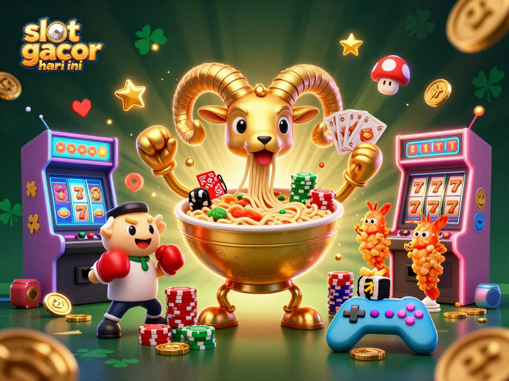 Win big today with slot gacor hari ini featuring unique casino characters and vibrant game elements.