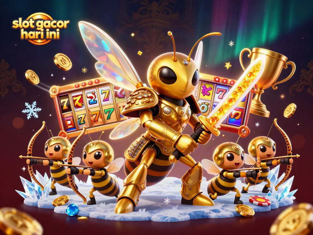 Spin to win with the slot gacor hari ini featuring adventurous characters and vibrant casino elements.