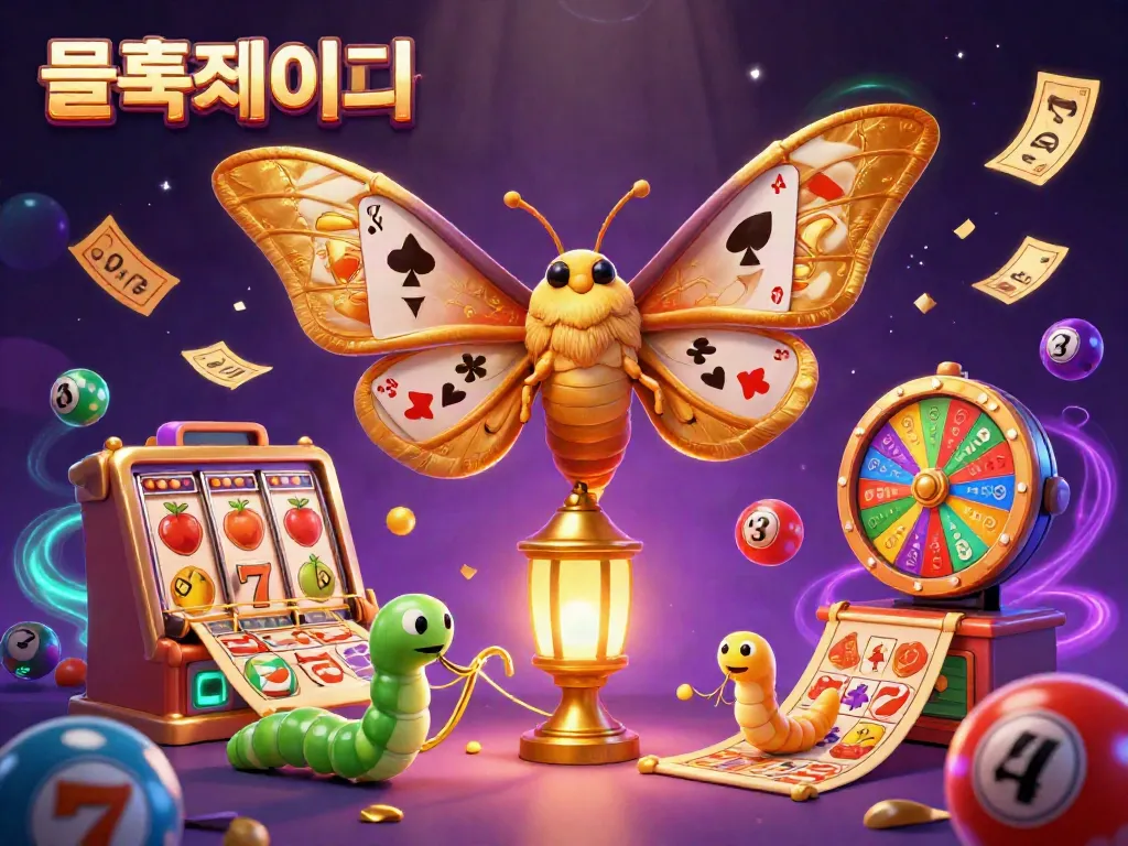 Experience the excitement of 슬롯사이트 with vibrant jackpot elements and a magical atmosphere in this thrilling digital illustration.