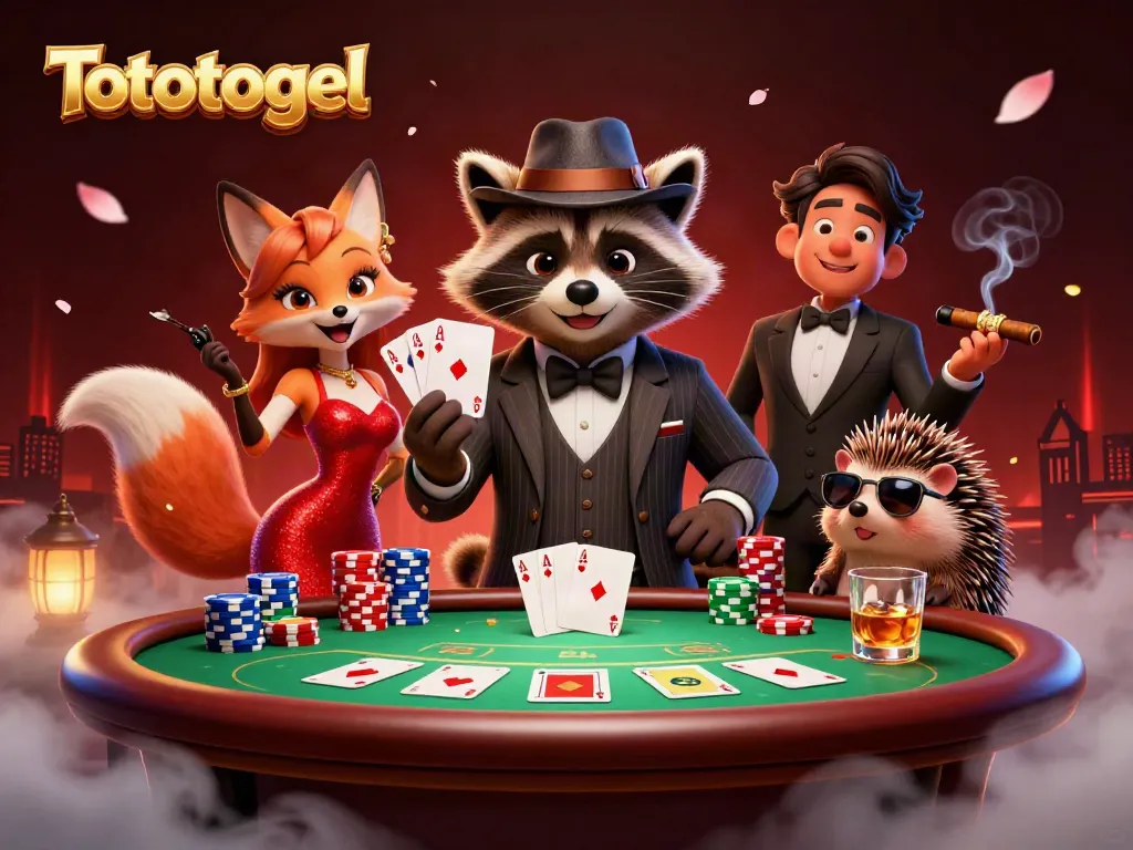 Taruhan seru Tototogel dengan karakter menarik di suasana kasino yang mewah