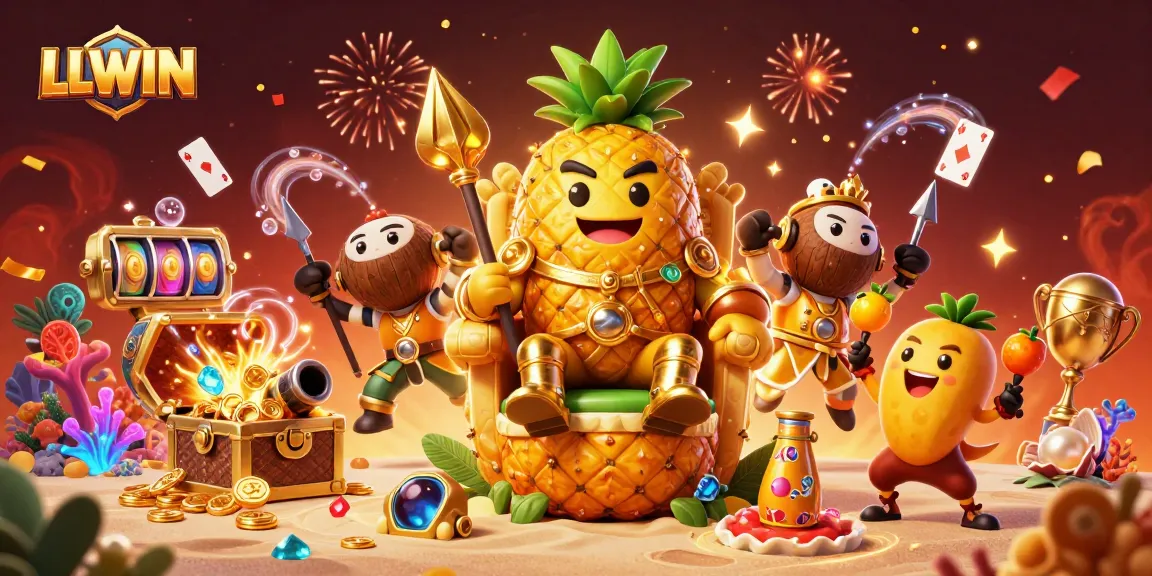 Experience exciting gameplay at LLWIN with vibrant characters and dynamic casino elements.