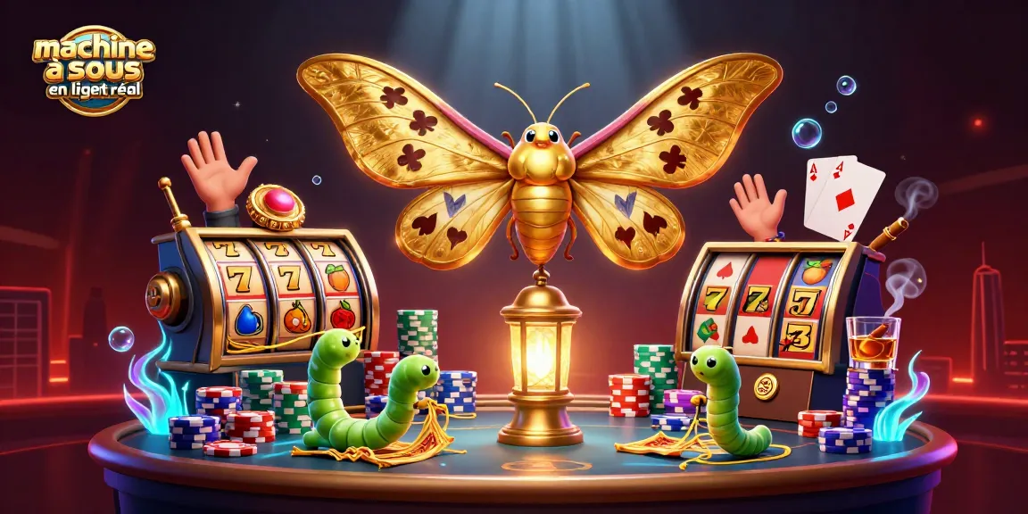 Jouez aux machines à sous en ligne argent réel avec cette illustration captivante