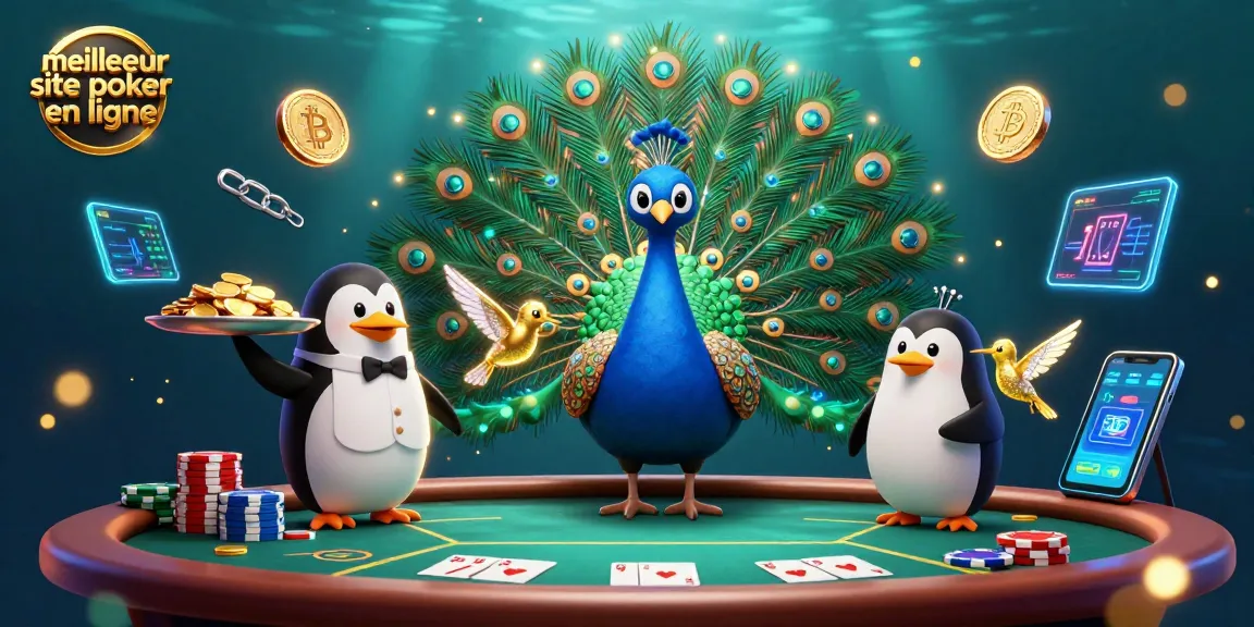 Jouez sur le meilleur site poker en ligne avec des personnages 3D fascinants et une ambiance festive.