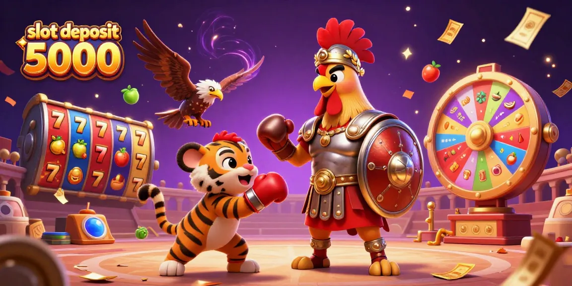 Experience excitement with the slot deposit 5000 bonuses, enhancing gameplay with thrilling jackpots.