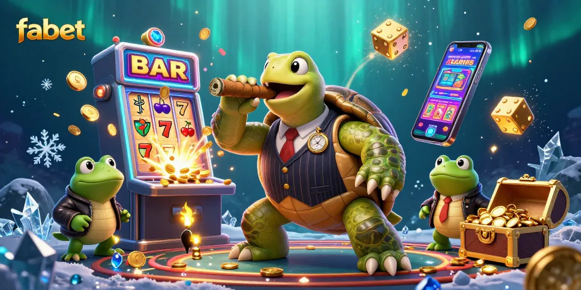 Join the fabet experience with this vibrant casino scene featuring eye-catching characters and dynamic games.