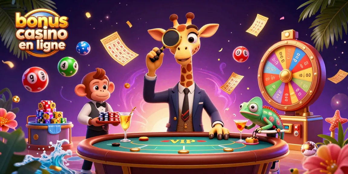Bonus casino en ligne : plongez dans l'univers des jeux palpitants dans ce cadre festif dynamique.
