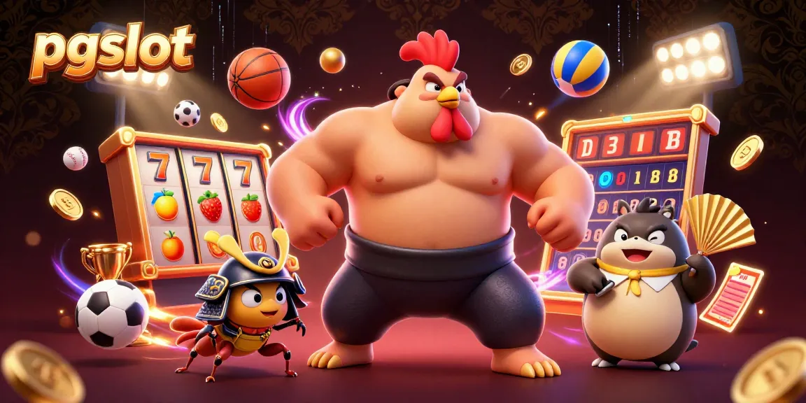 Experience thrilling pgslot action with vibrant slot reels and dynamic game elements.