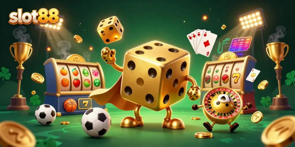 Slot88 memberikan pengalaman permainan slot yang menarik dengan simbol, animasi, dan bonus yang beragam.