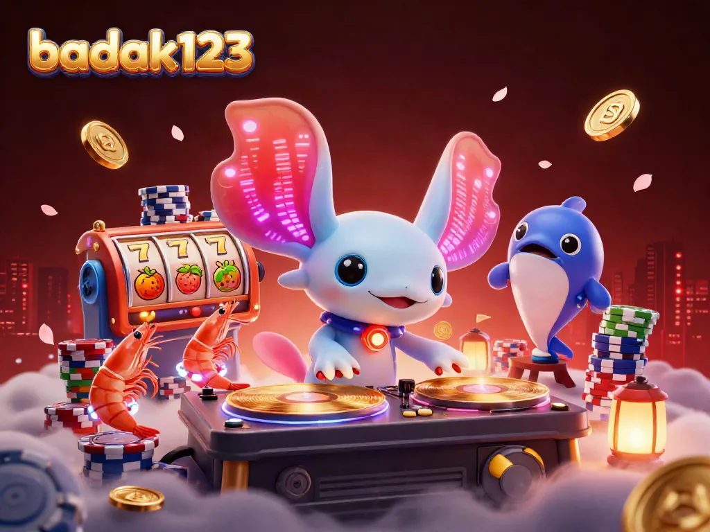 Melihat aksi seru badak123 saat bermain slot dengan karakter unik.