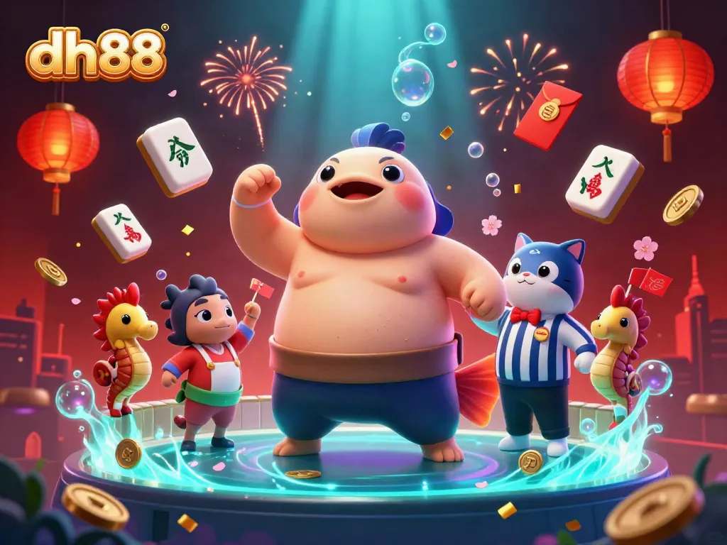 Experience thrilling bets at dh88 with vibrant underwater casino action featuring exciting games and clever characters.