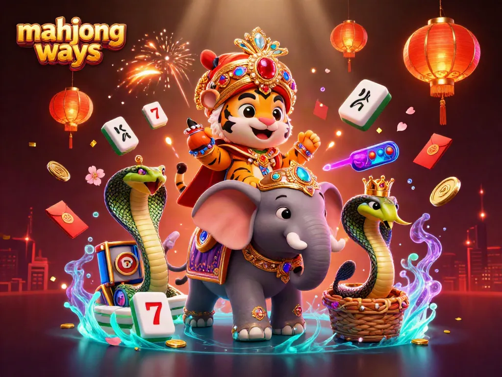 Experience the excitement of mahjong ways with dynamic characters and vibrant casino elements.
