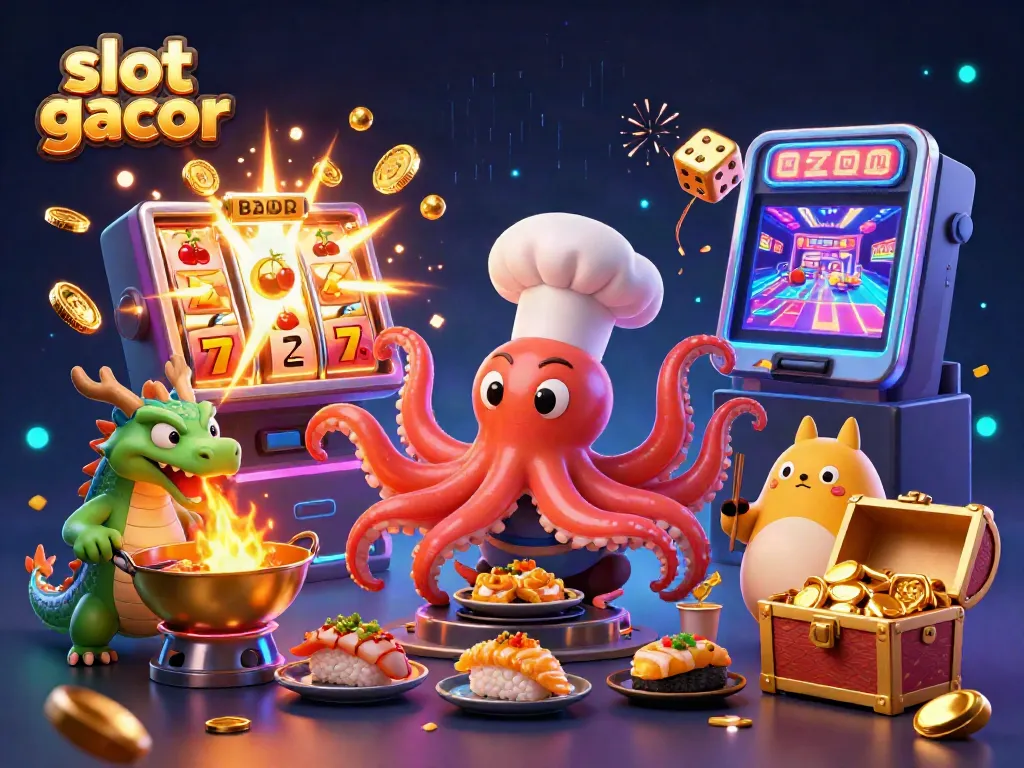 Menangkan slot gacor dengan menggambarkan keberuntungan di dunia kasino yang penuh warna dan magis.
