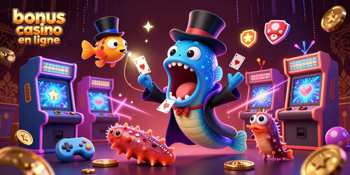 Jouez au bonus casino en ligne avec des créatures marines en magie et des éléments ludiques