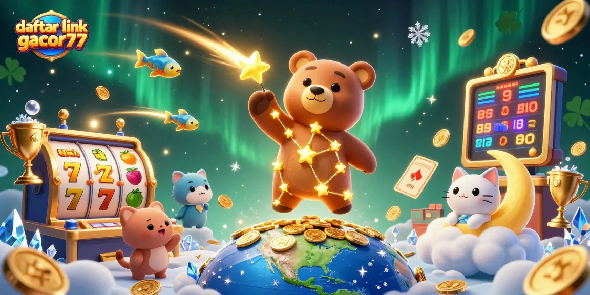 Engage with daftar link gacor77 and play dynamic slot games with exciting 3D elements and visuals.