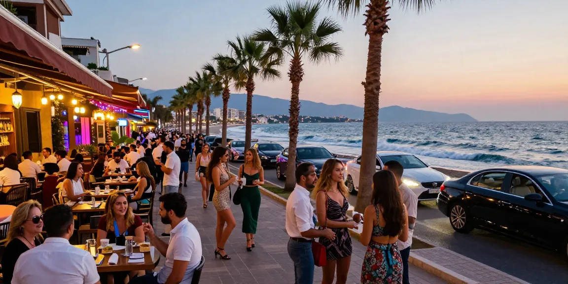 Experience Antalya Eskort nightlife with lively street scenes and beautiful Mediterranean views.