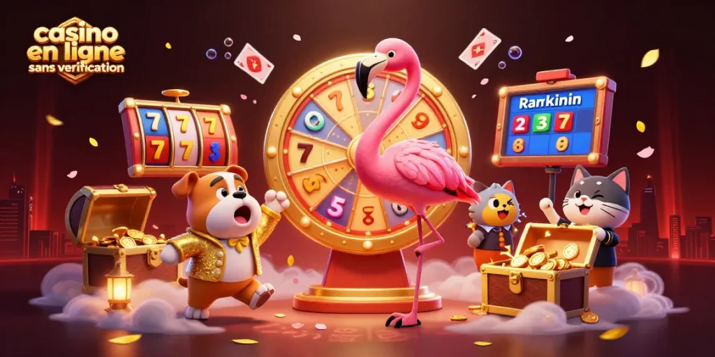 Jouez dans un casino en ligne sans vérification et découvrez notre ambiance palpitante.